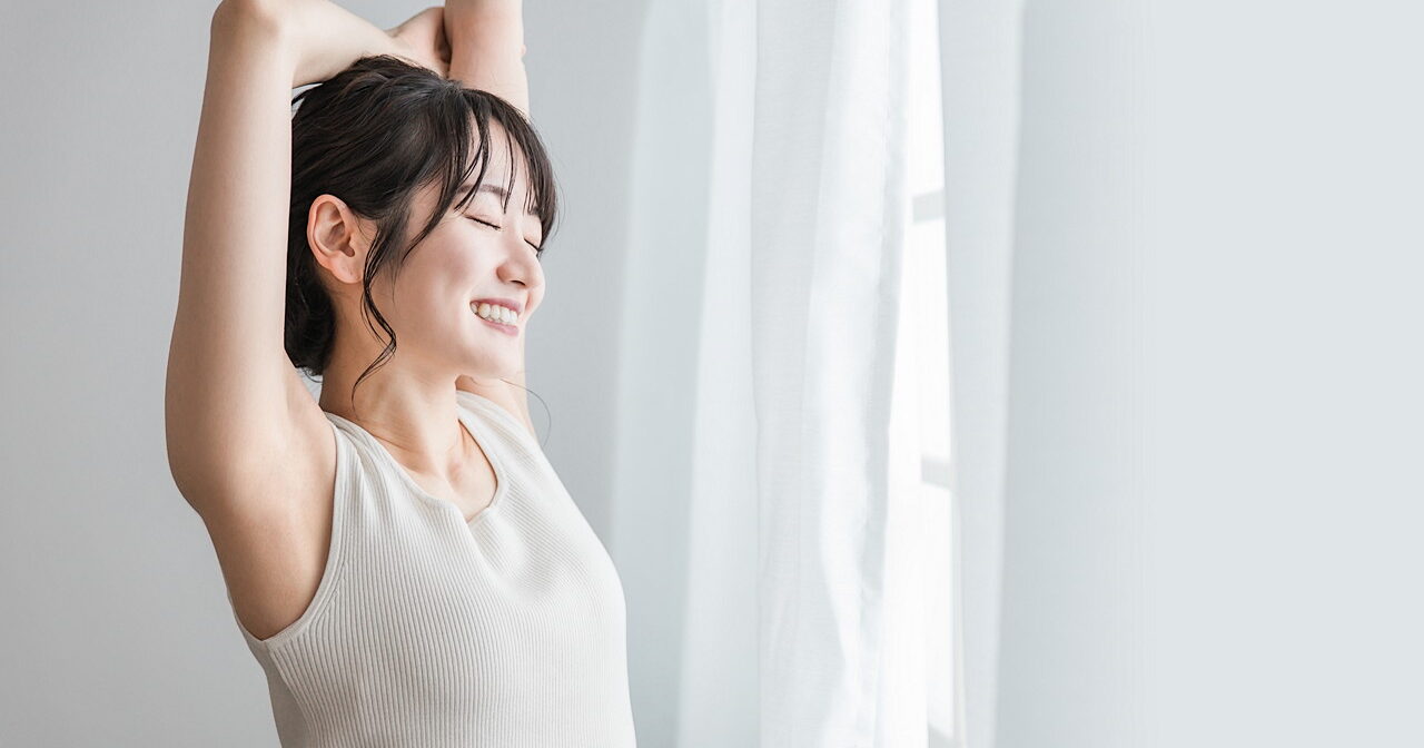 猫背 呼吸 姿勢 女性